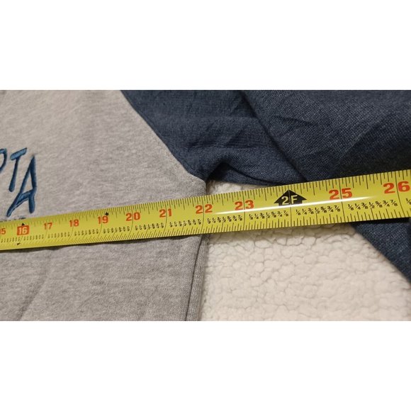 Northern Souvenirs Mens Gray Two-Tone Minnesota Outting Full Zip Hoodie Sz M - Picture 6 of 9